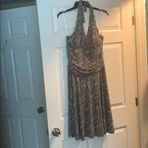 Zebra print Summer dress XL